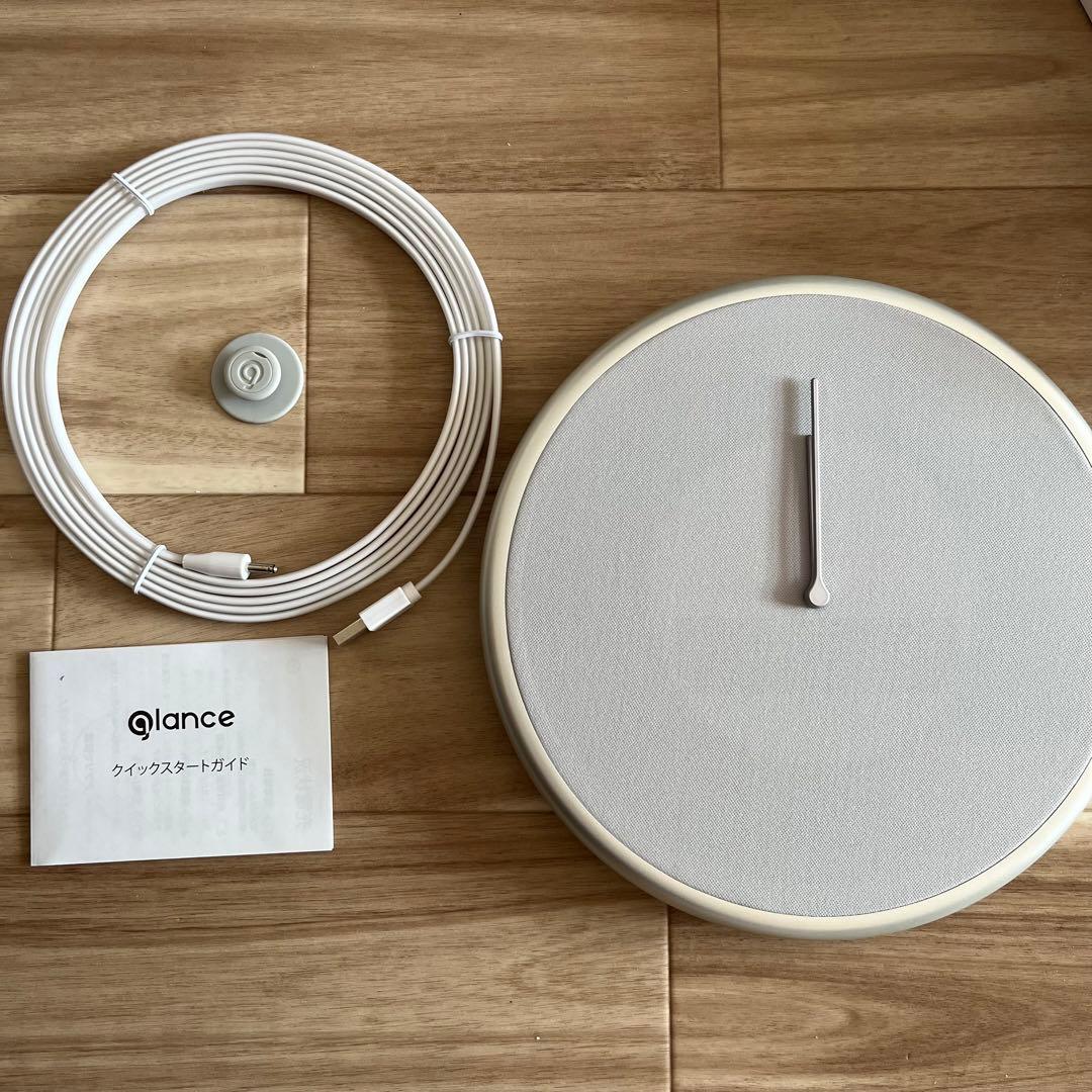 ❣️Glance Clock 直径23cm GC-US-SLV-01 掛け時計