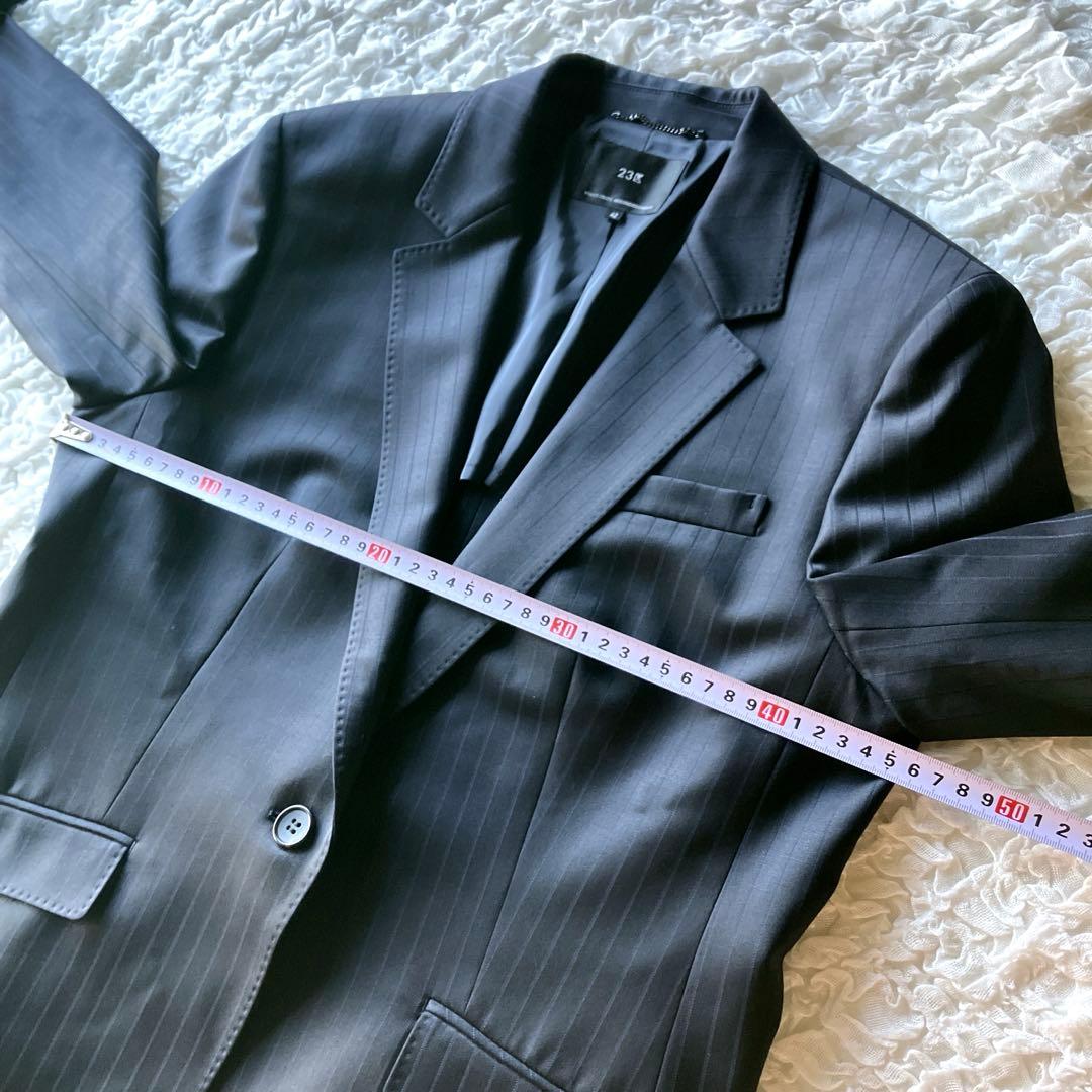 23区 ニジュウサンク　スーツ　セットアップ　ジャケット　パンツ　日本製　XL