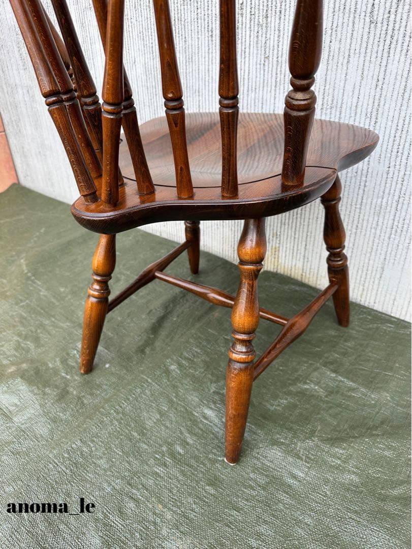 【ダイニングチェア】飛騨産業　キツツキ　ウィンザーチェア　スティックバック