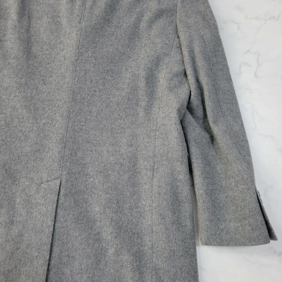 サルトリアデルグロッソ カシミヤ アンゴラ ウールチェスターコート 秋冬 LL