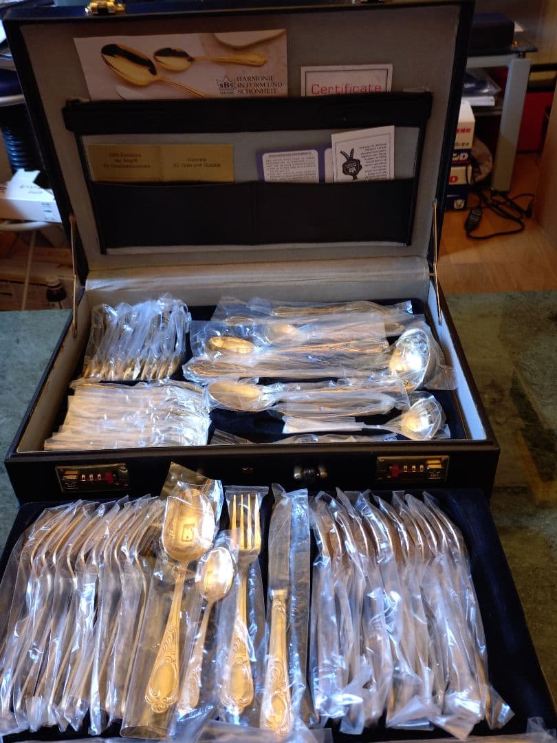 未使用 ドイツゾーリンゲンSBS Bestecke 高級カトラリー フルセット