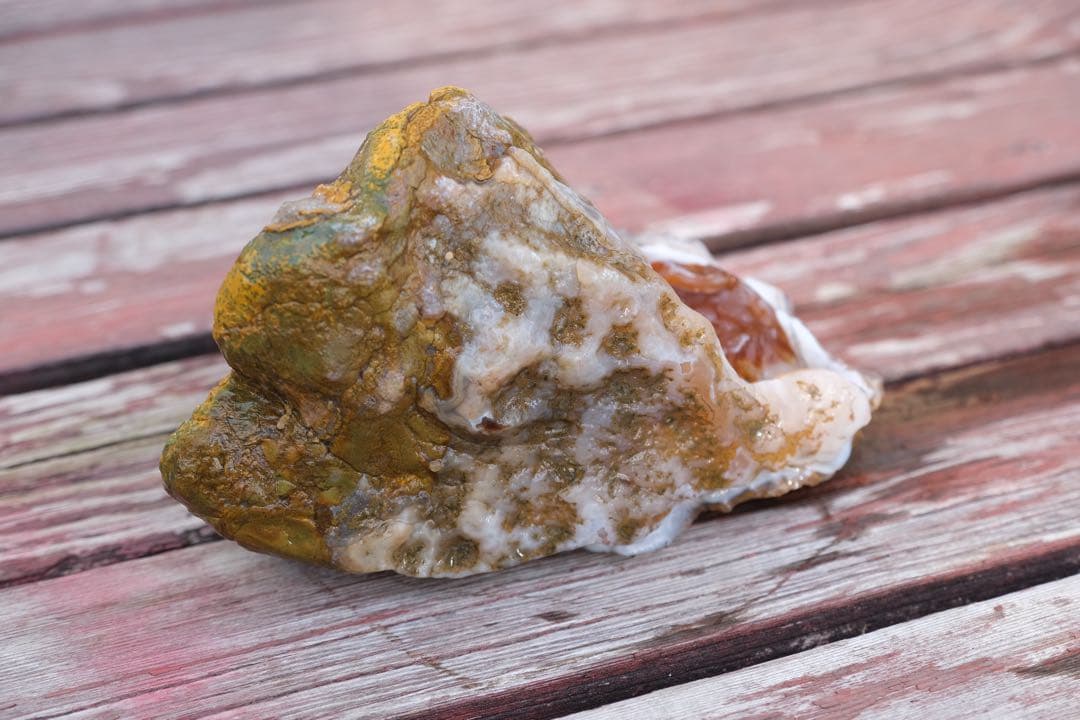 ゴビ石−1401 ゴビ瑪瑙　原石　『纏絲瑪瑙』