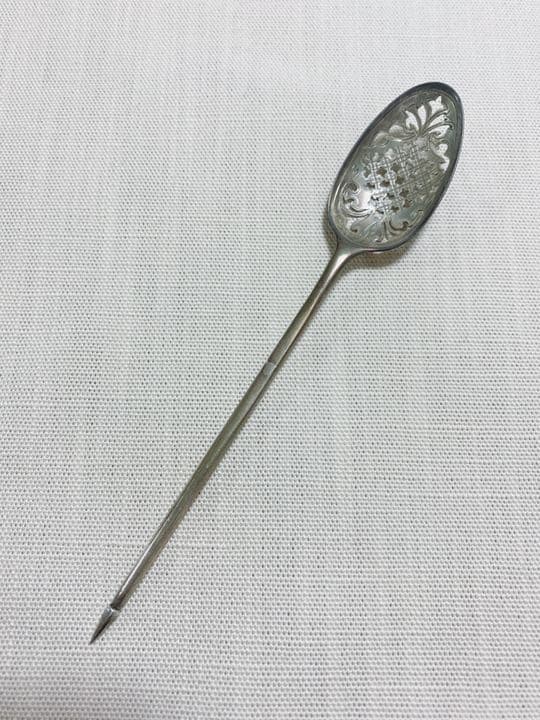 アンティークシルバー　モートスプーン