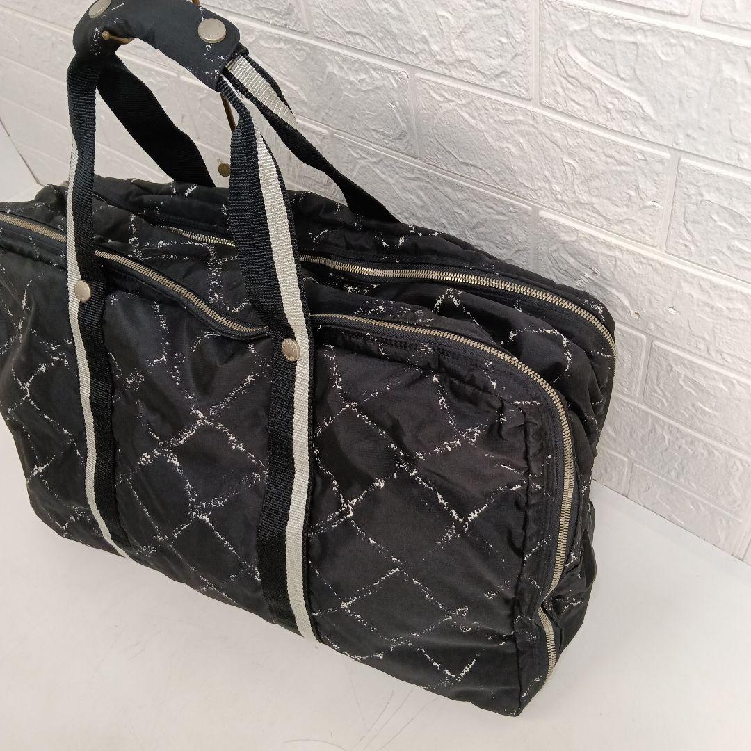 CHANEL ボストンバッグ ブラック　上40