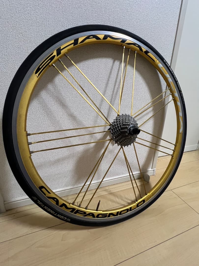 Campagnolo Shamal ゴールドクリンチャーホイール