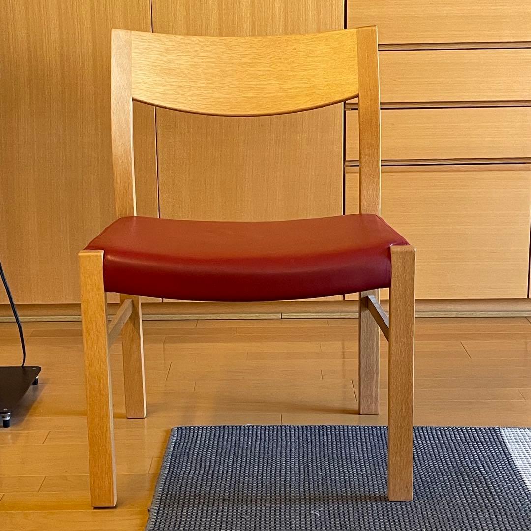 ④カンディハウス ダイニングチェア レジェーロ　レザー