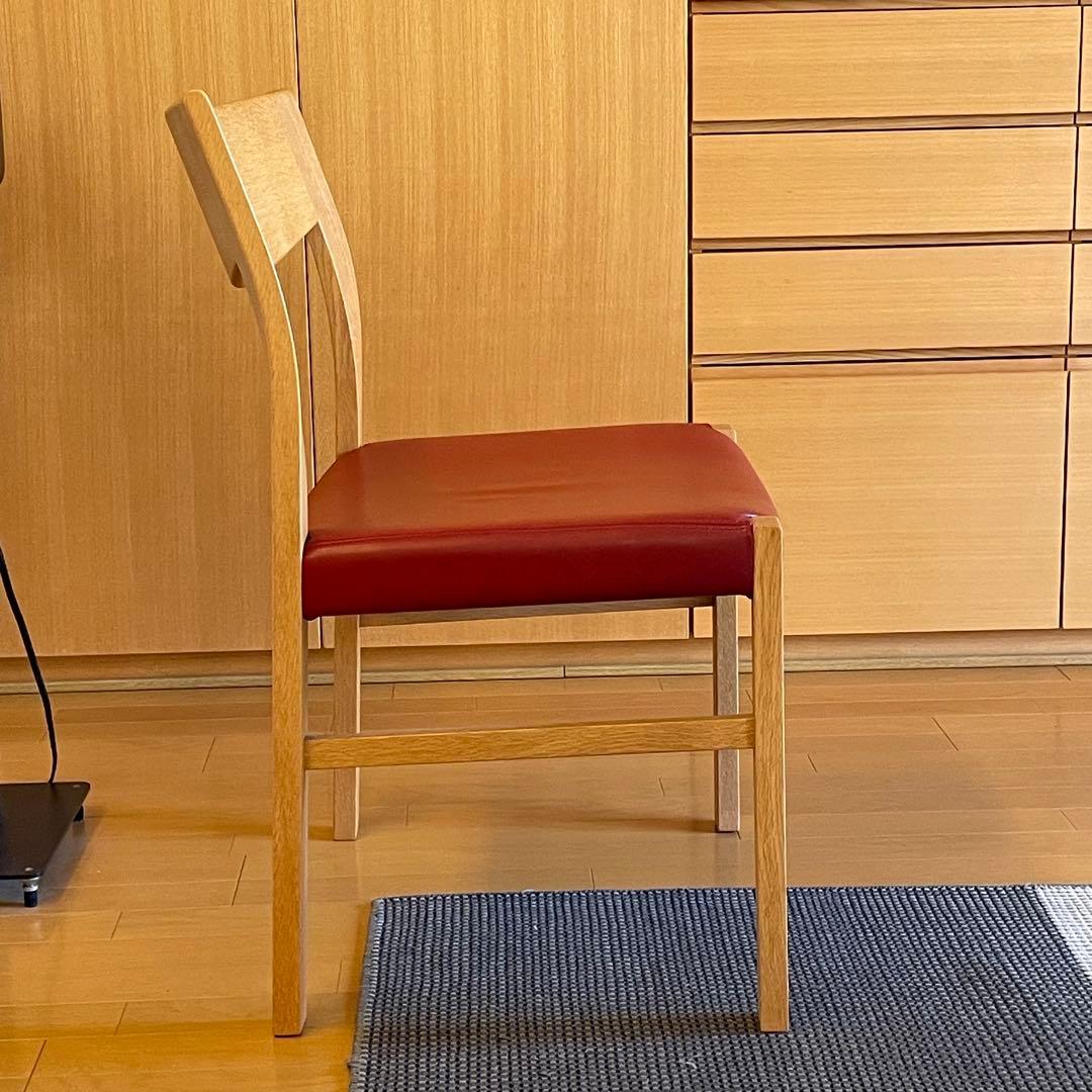 ④カンディハウス ダイニングチェア レジェーロ　レザー