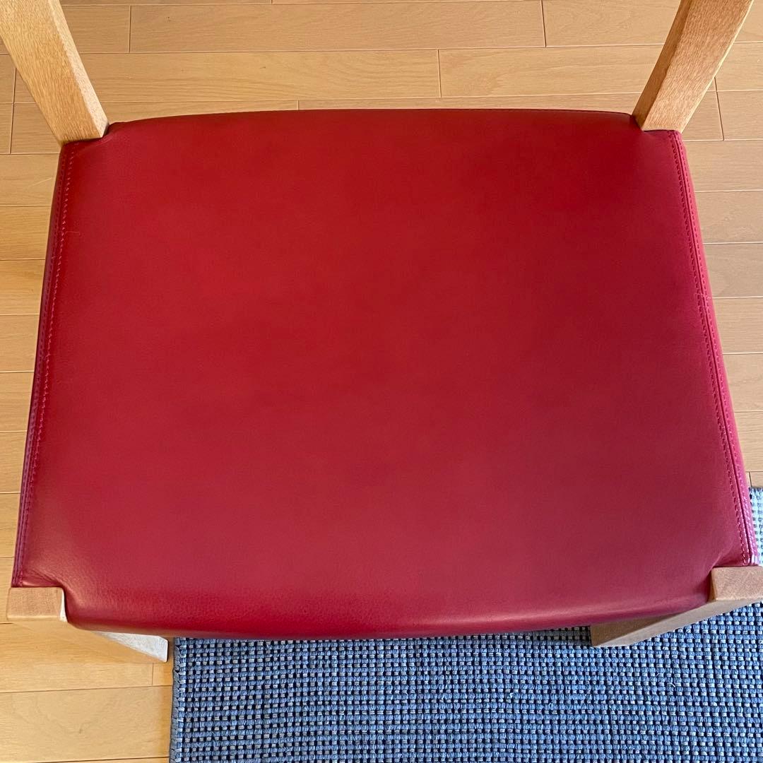 ④カンディハウス ダイニングチェア レジェーロ　レザー