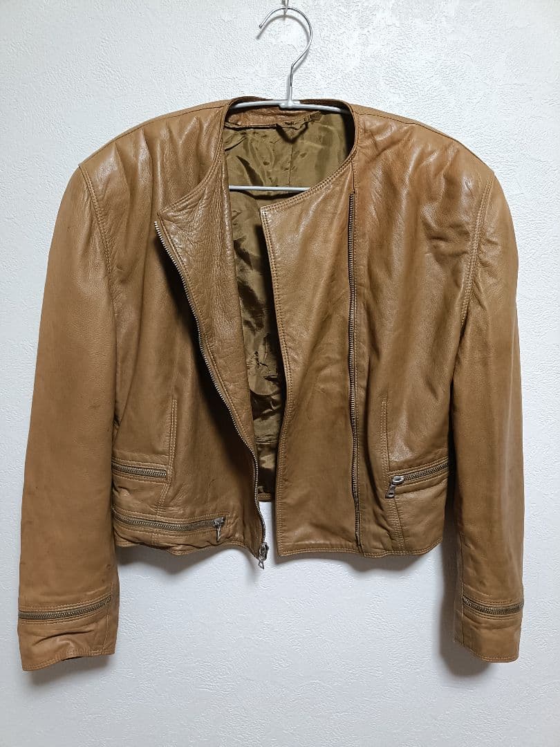 ジャンニ・ヴェルサーチ シングルレザージャケット