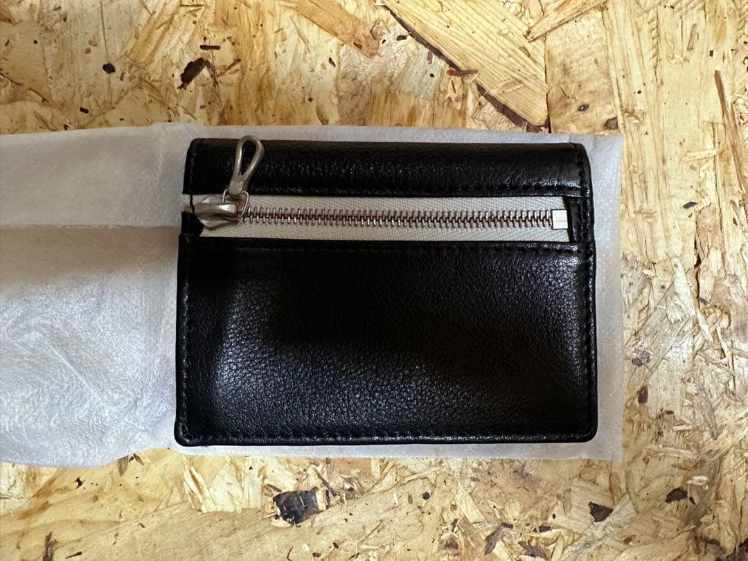 【新品未使用】DIGAWEL Three-Fold Purse ブラック