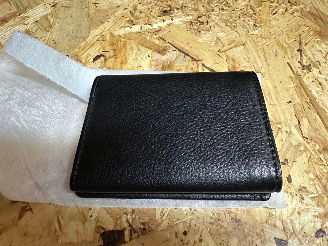 【新品未使用】DIGAWEL Three-Fold Purse ブラック