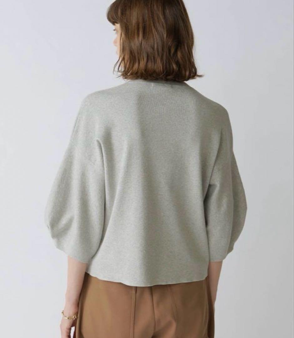 Drawing Numbers 2025SS コットン袖パフニットプルオーバー