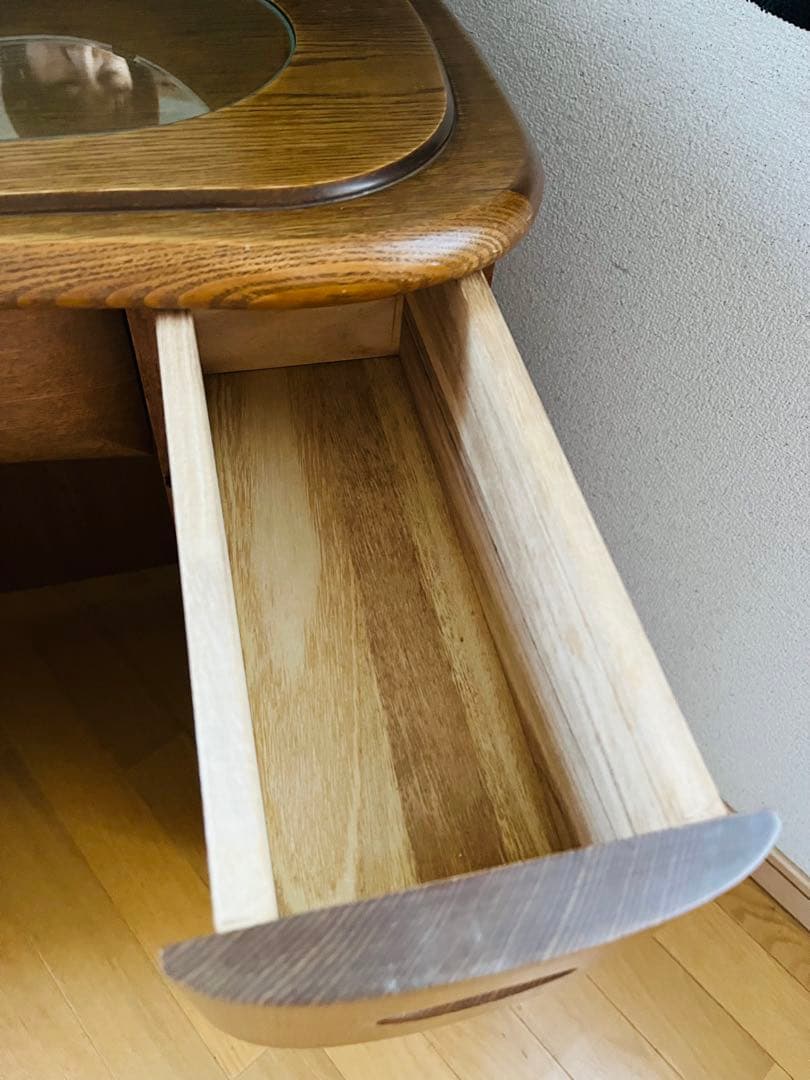 アンティーク調 ミラー付きドレッサー