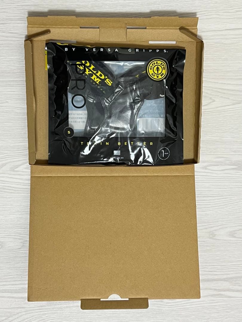 ゴールドジム パワーグリップ プロ S 着用のみ美品