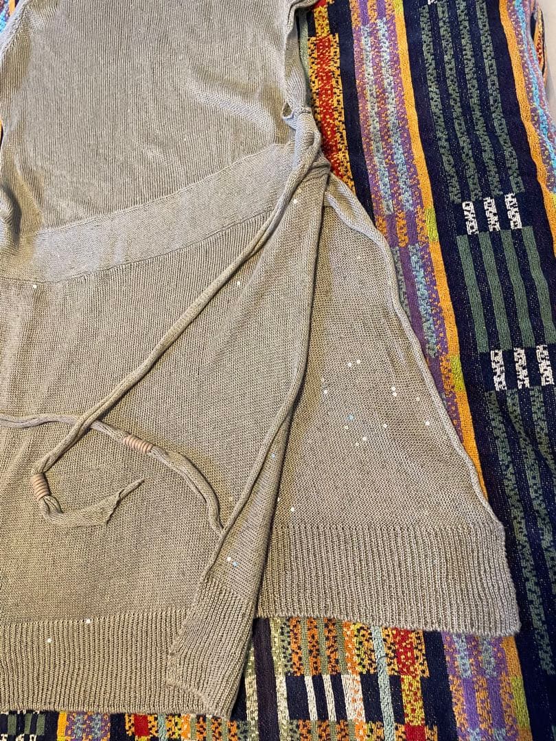 BRUNELLO CUCINELLI Vネック ワンピース M