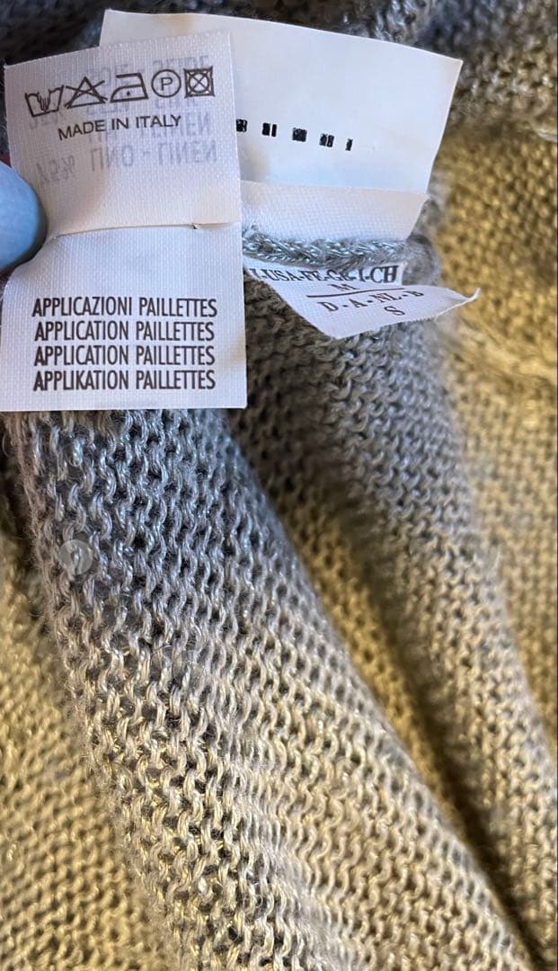 BRUNELLO CUCINELLI Vネック ワンピース M