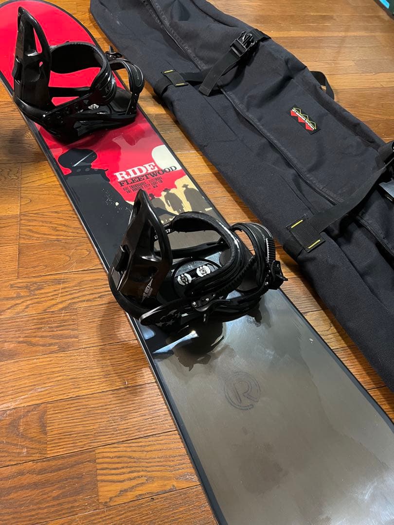 ケース付き RIDE ライド K2 ケーツー スノーボード ビンディングセット