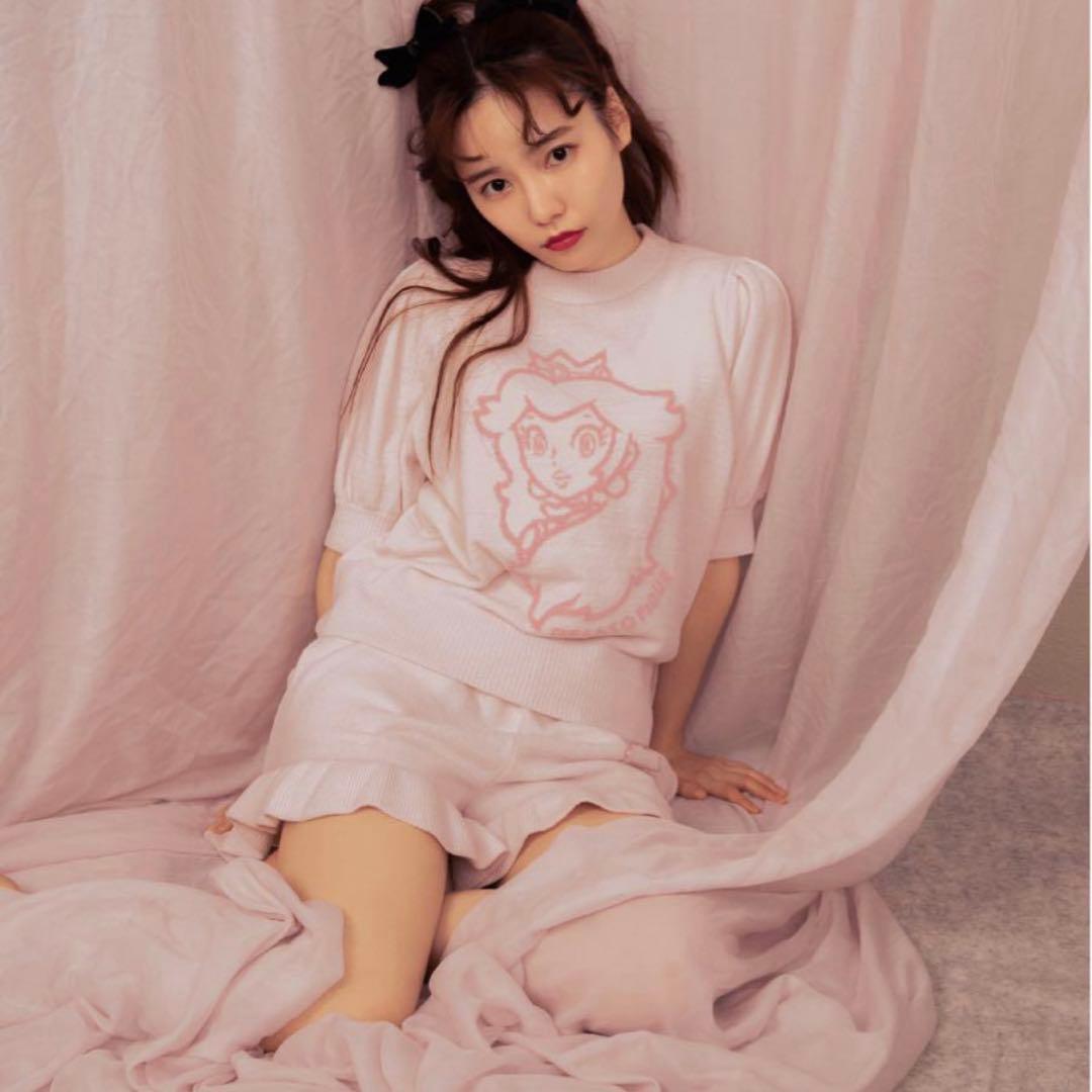 ジェラートピケ ピーチ姫 新品未使用 ビーチサンダル付き