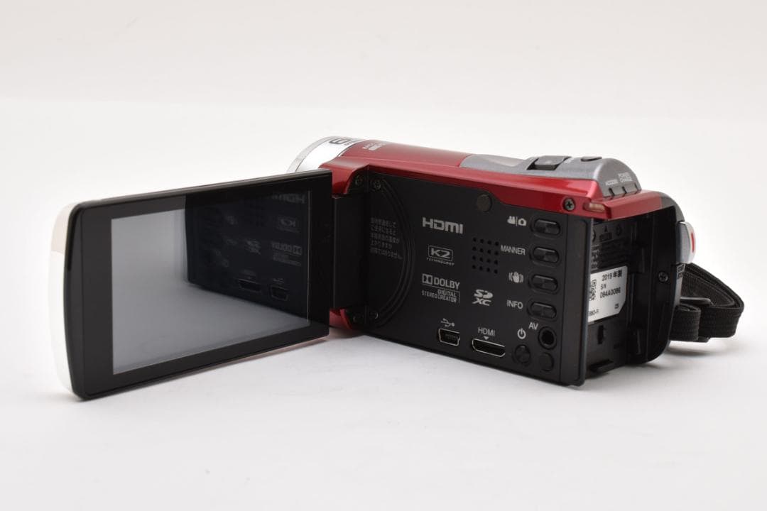 JVC Everio GZ-E880 RED ハンディカメラ