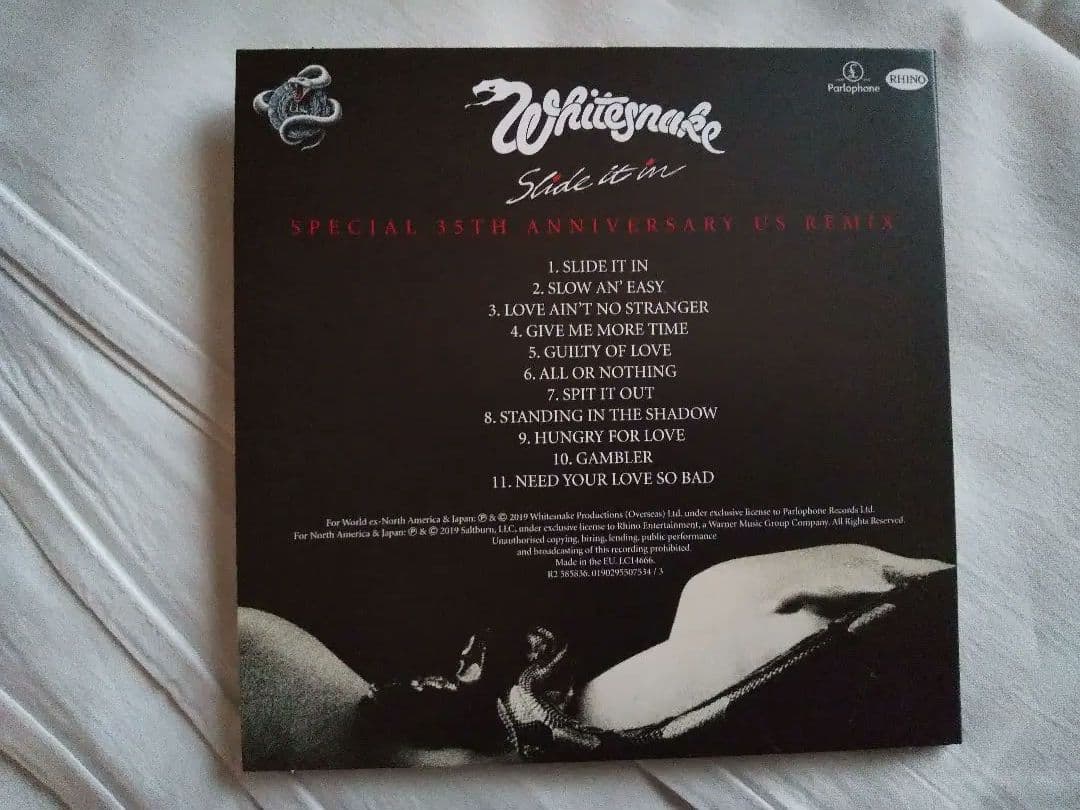 Whitesnake　スライド・イット・イン　アルティメット　エディション