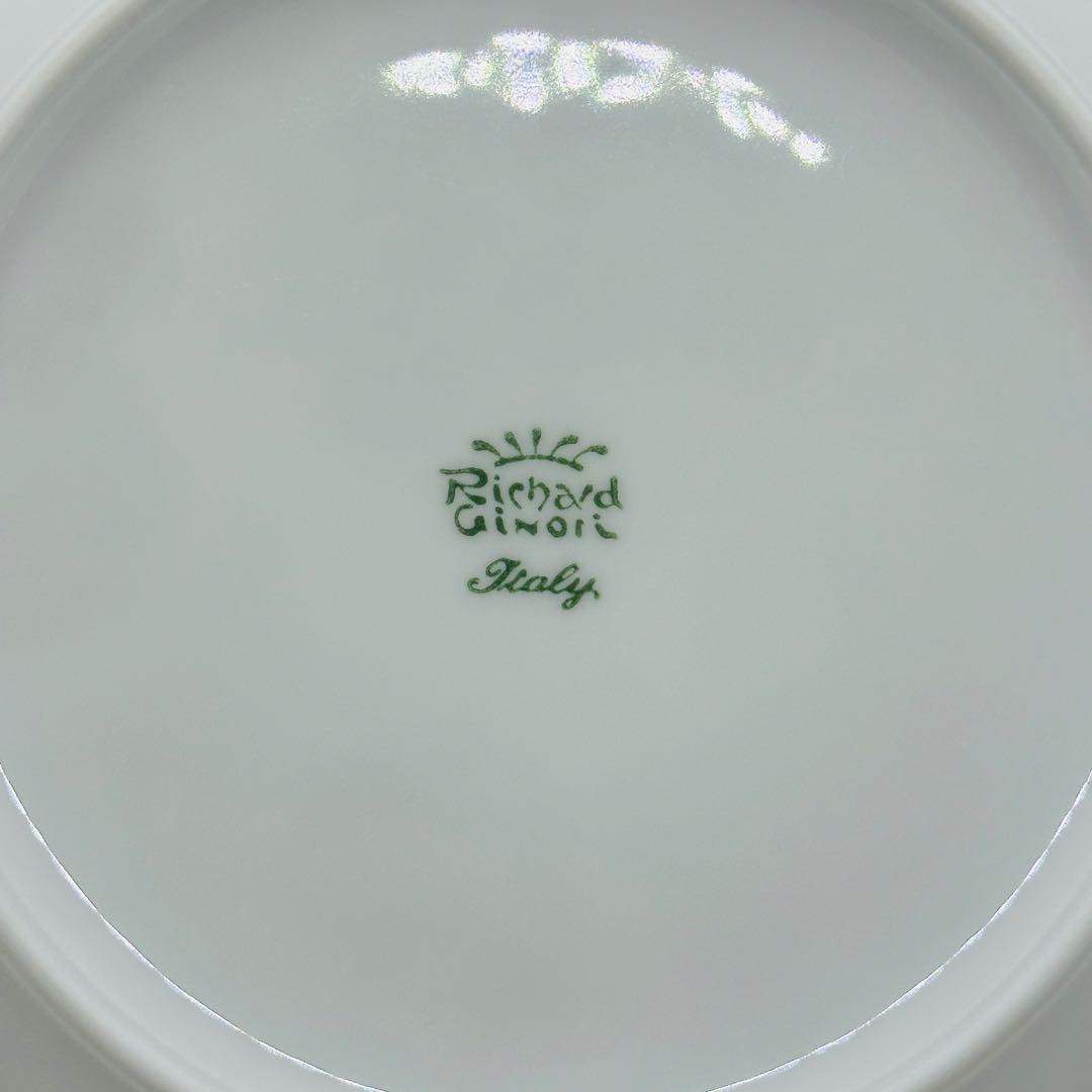 リチャードジノリ ベッキオホワイト スープ パスタ プレート 6枚セット