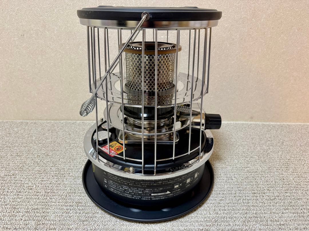 ALPACA ストーブ ブラック 収納バッグ付き