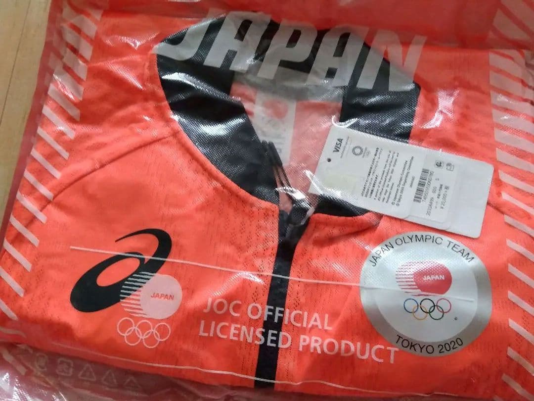 オリンピック　ポディウムジャケット　アシックス　asics　Sサイズ