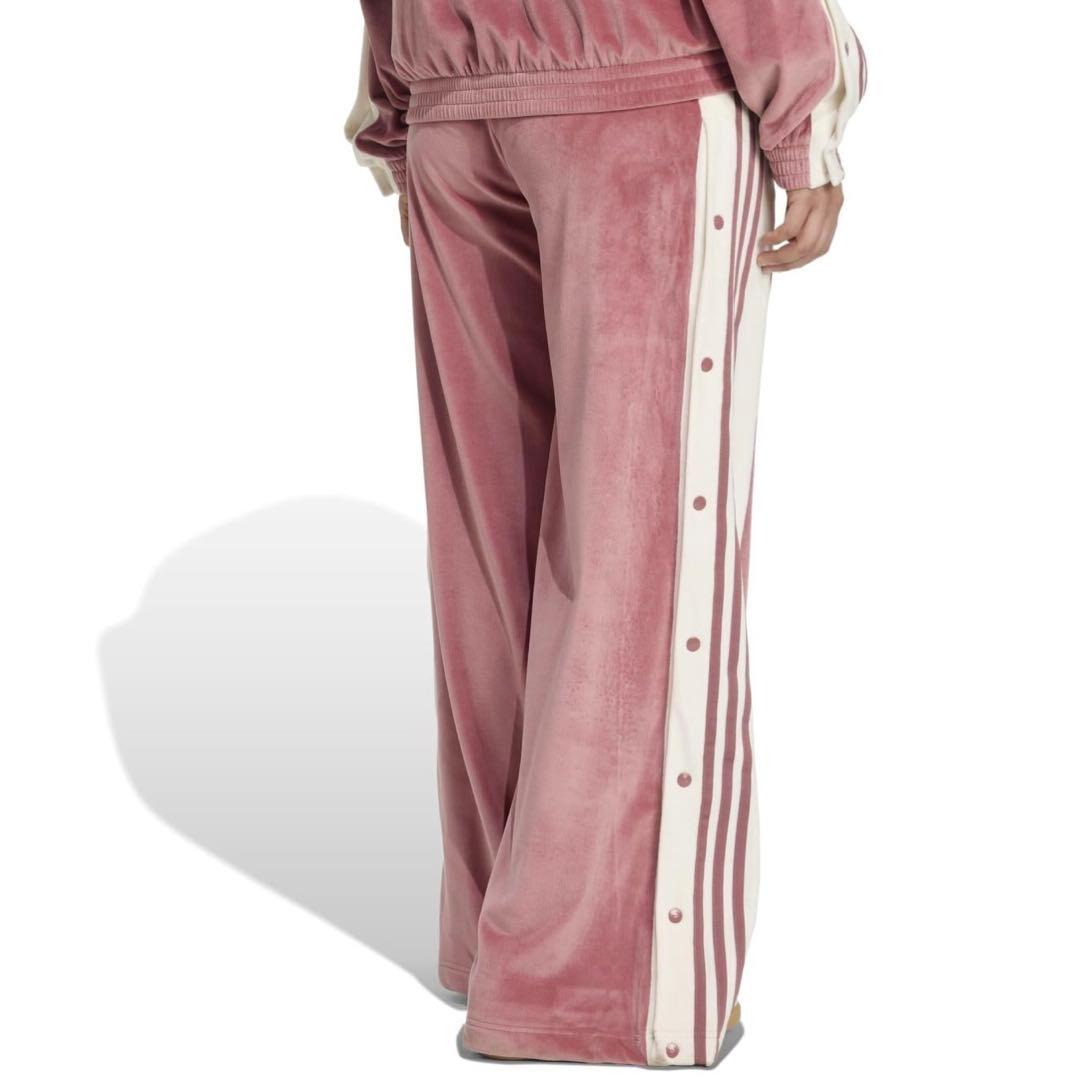 新品S⭐️adidas アディブレイク ベロア トラックトップ &パンツ ピンク