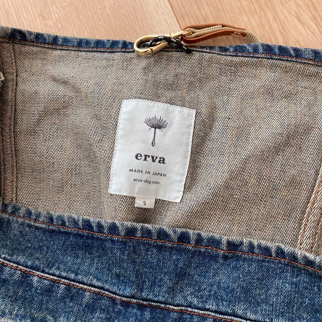 試着のみ　エルヴァ　erva dog 犬　スリング　抱っこ紐　デニム　小型犬　S