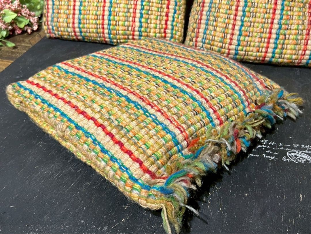 キリム クッション セット 手織り インテリア アジアン インテリア