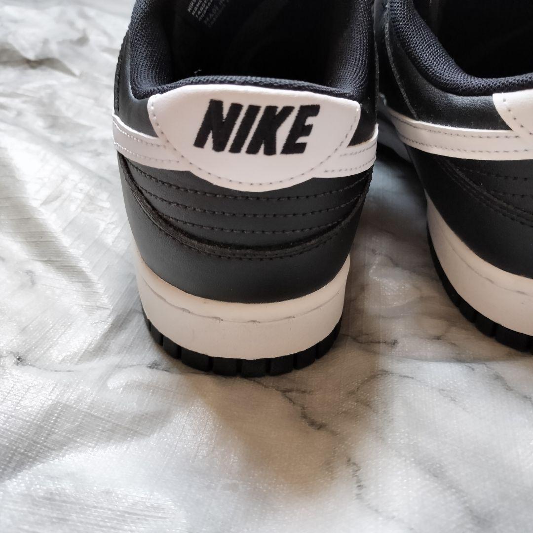 DUNK low retro 28.0センチ 箱なし ブラック パンダ