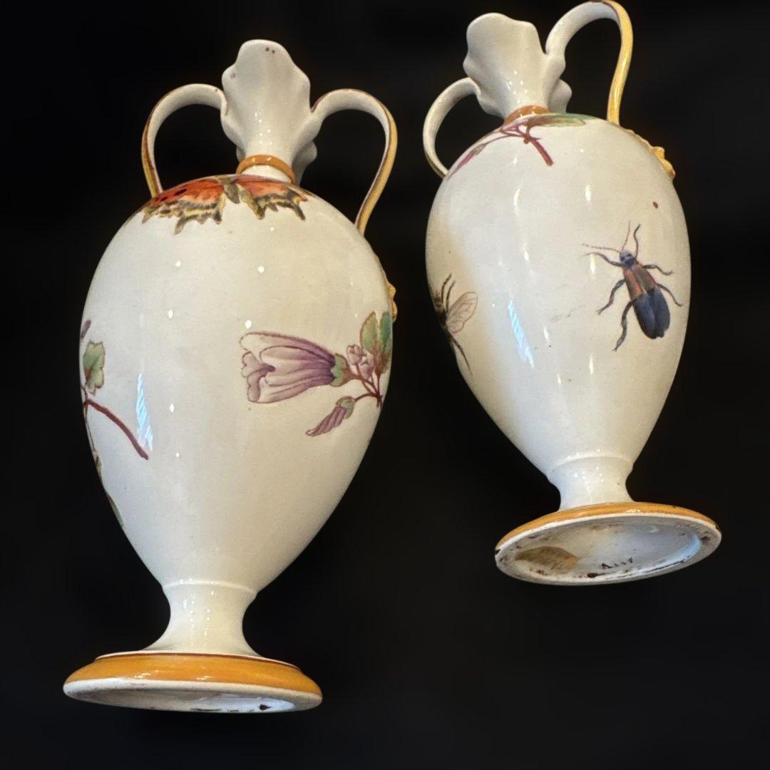 レア　ヴィンテージ　ウェッジウッド陶器の双耳壺 2点セット