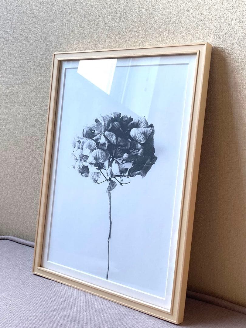 北欧 アートポスター フレーム付き モノクロ ポスター 壁掛け