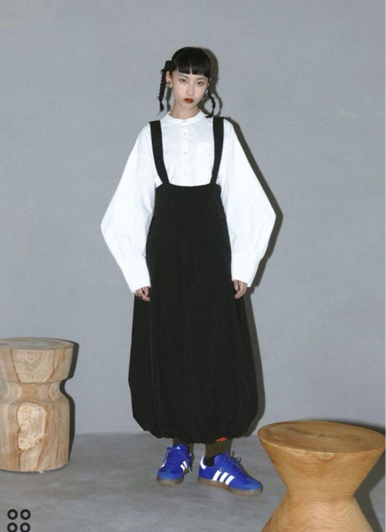 OMMO オーエムエムオー 完売品 バルーンワンピース黒 38