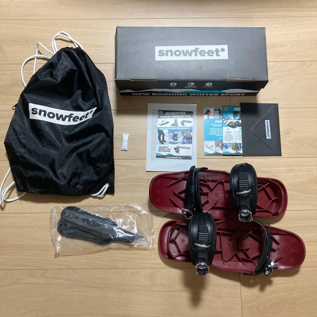 feet（スノーフィート）本体（RED）＋付属品完品セット