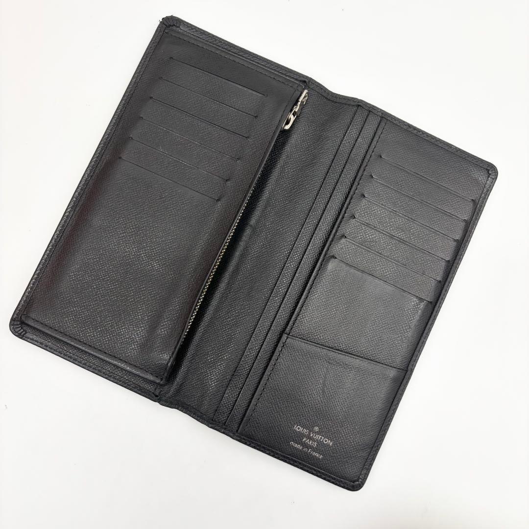 ✨極美品✨ルイヴィトン ポルトフォイユ　ブラザ タイガ ノワール 長財布