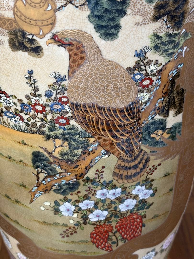 大型花瓶（飾り壺）置物