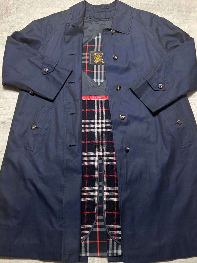 バーバリー　トレンチコート　ライナー付き　ヴィンテージモデル　ノヴァチェック