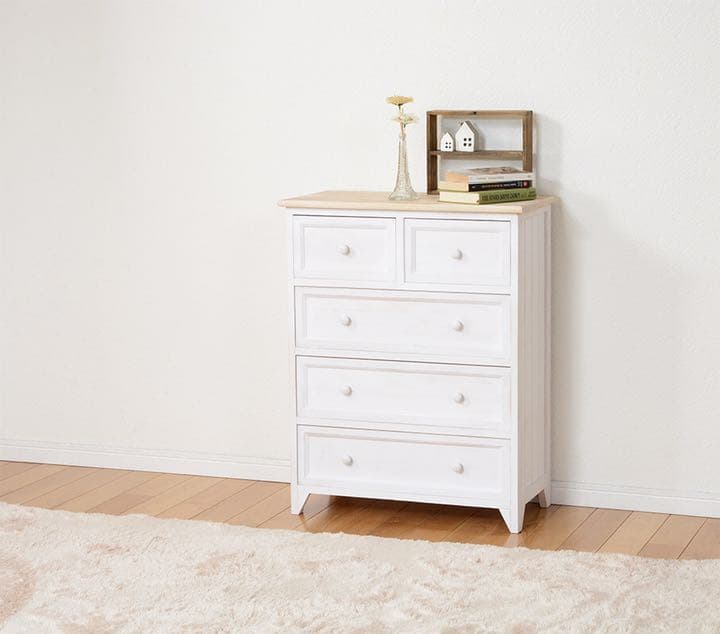 新品　チェスト　北欧風　ホワイト　整理棚　断捨離