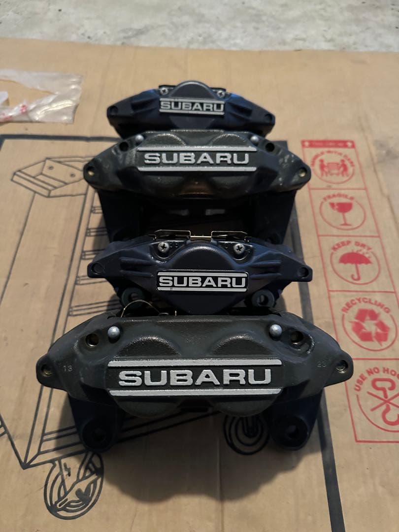 SUBARU ブレーキキャリパー 4pod 2pod前後セット