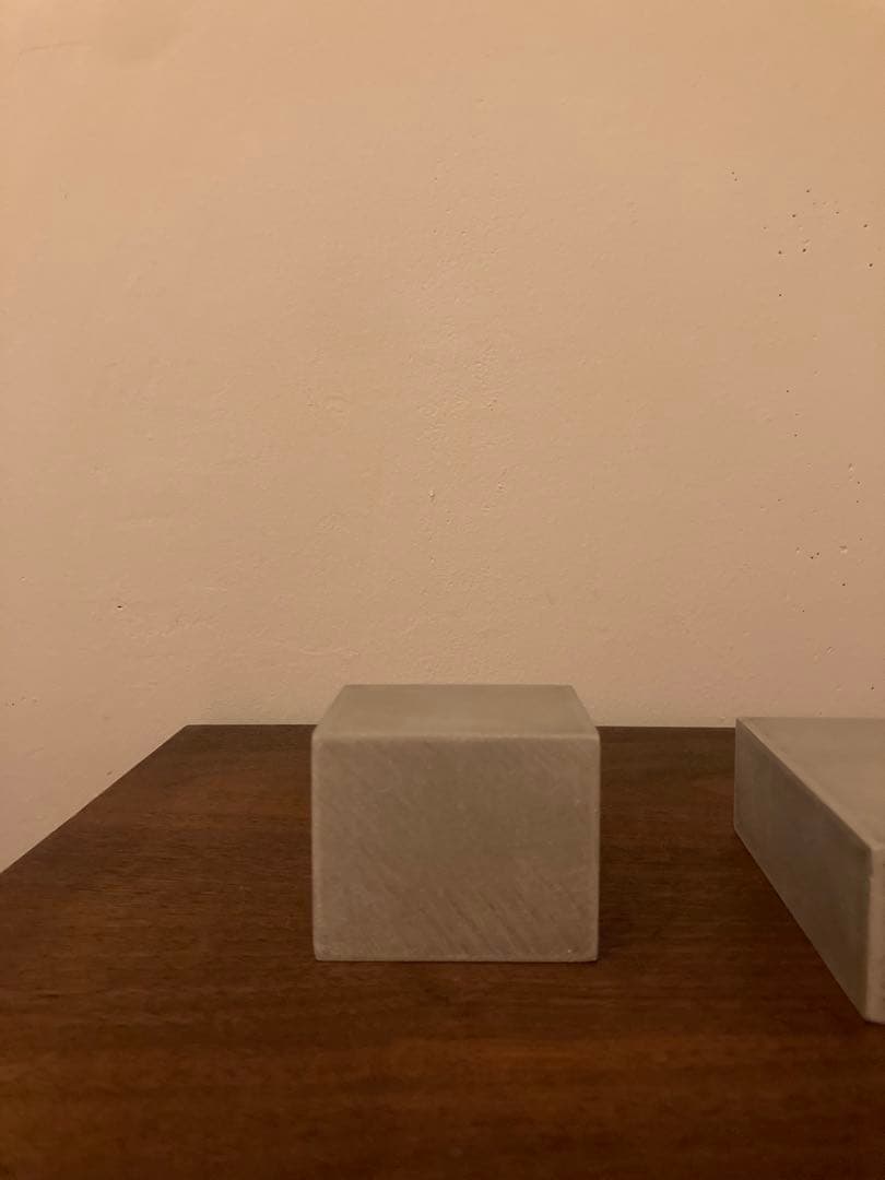 アルミブロック/オブジェ/diorama/インテリア アート