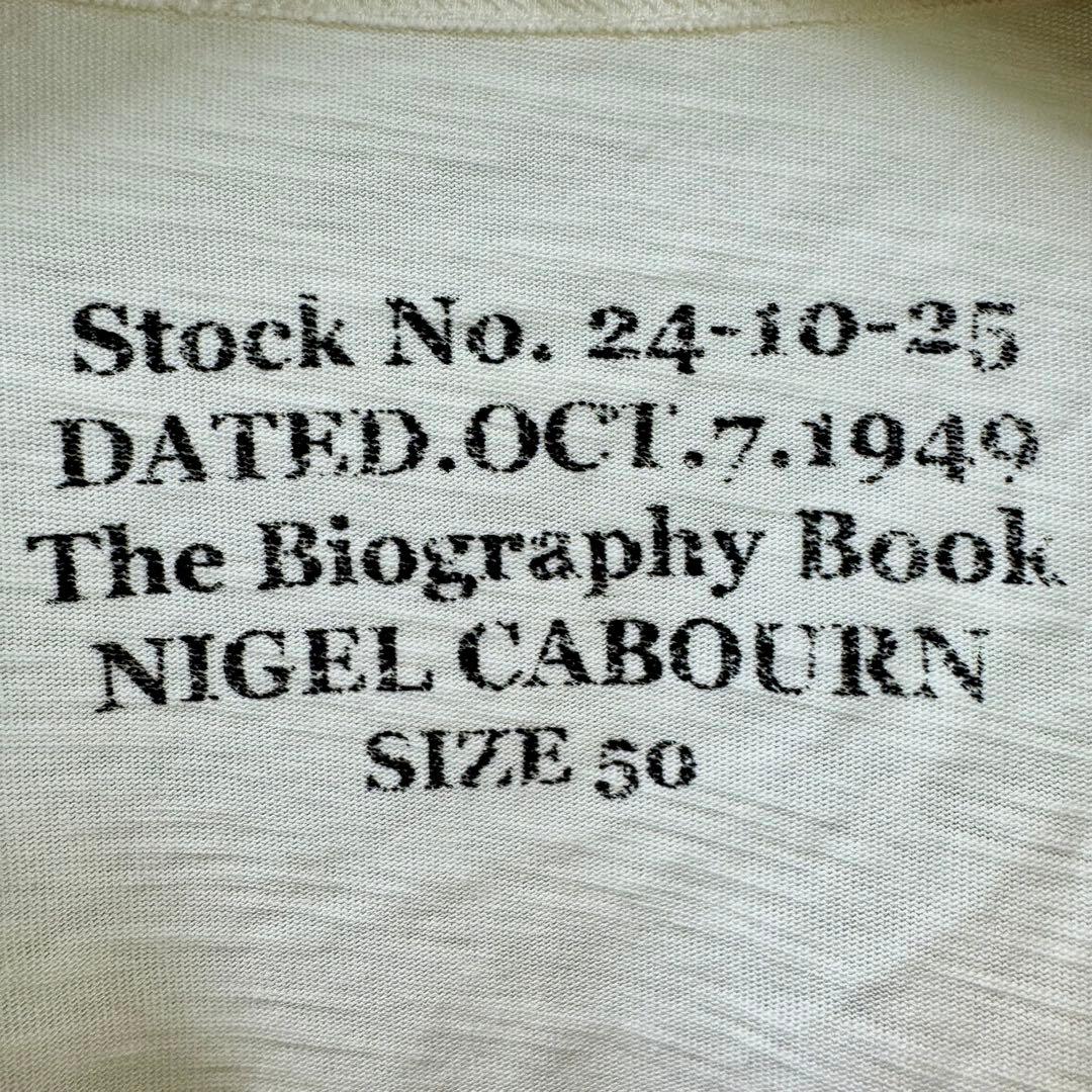 【新品】Nigel Cabourn ベースボールTシャツ 50 限定
