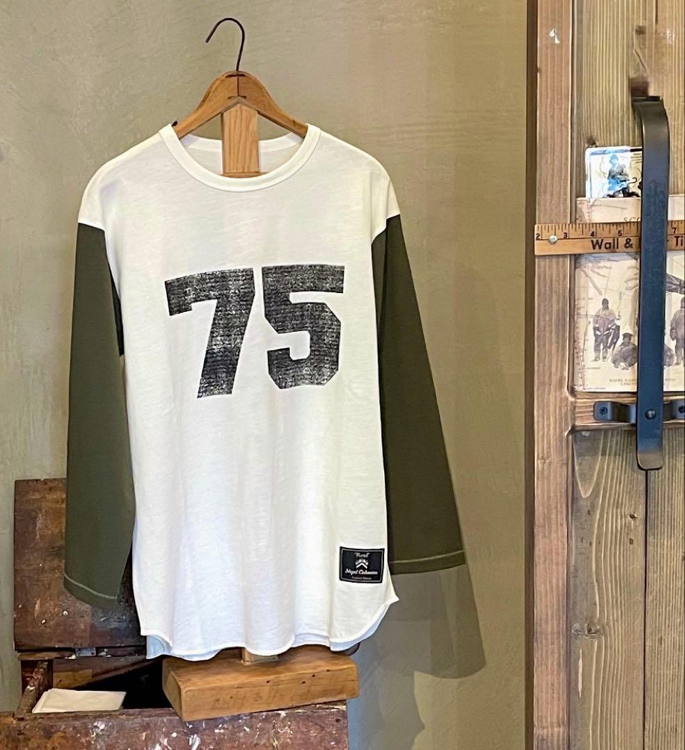 【新品】Nigel Cabourn ベースボールTシャツ 50 限定