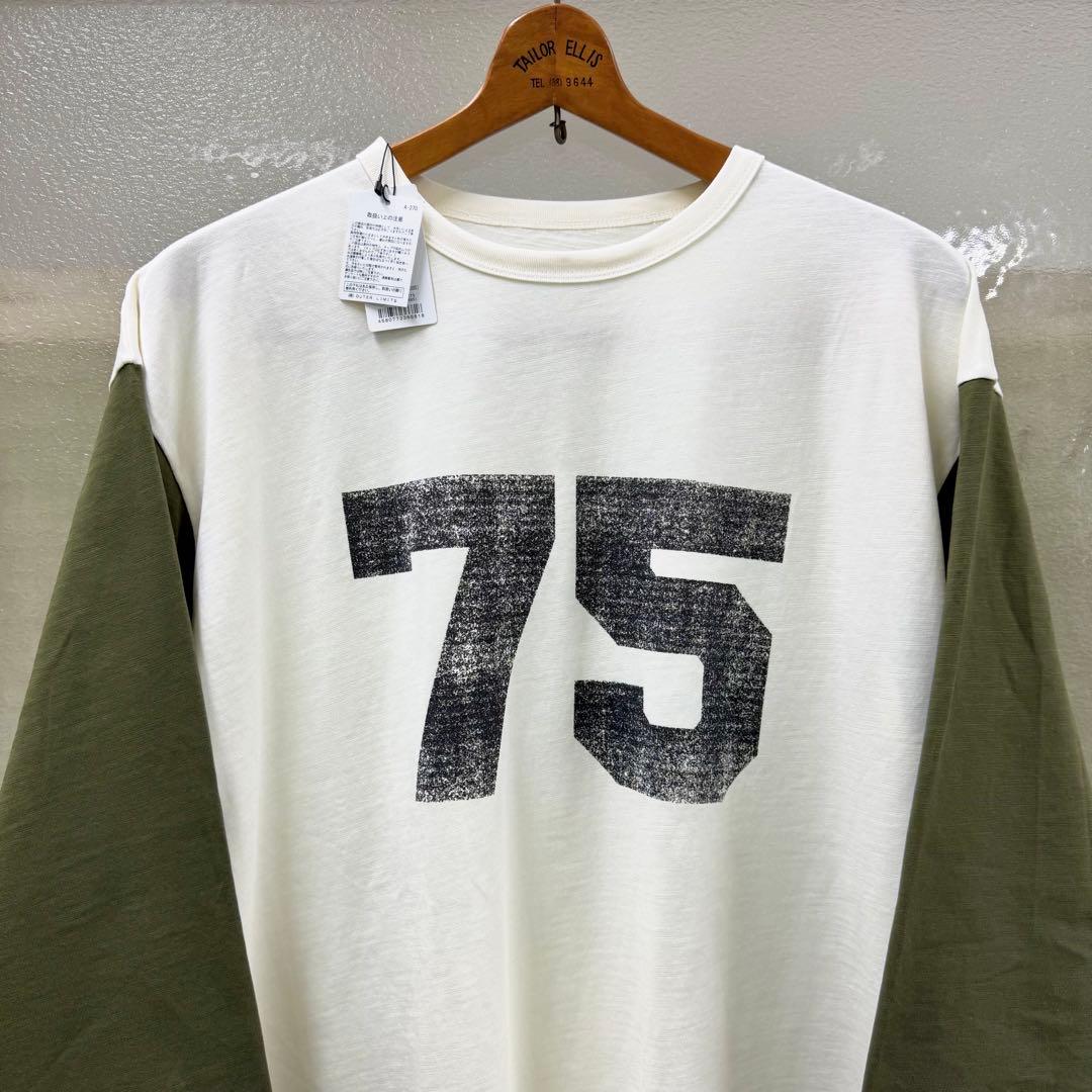 【新品】Nigel Cabourn ベースボールTシャツ 50 限定
