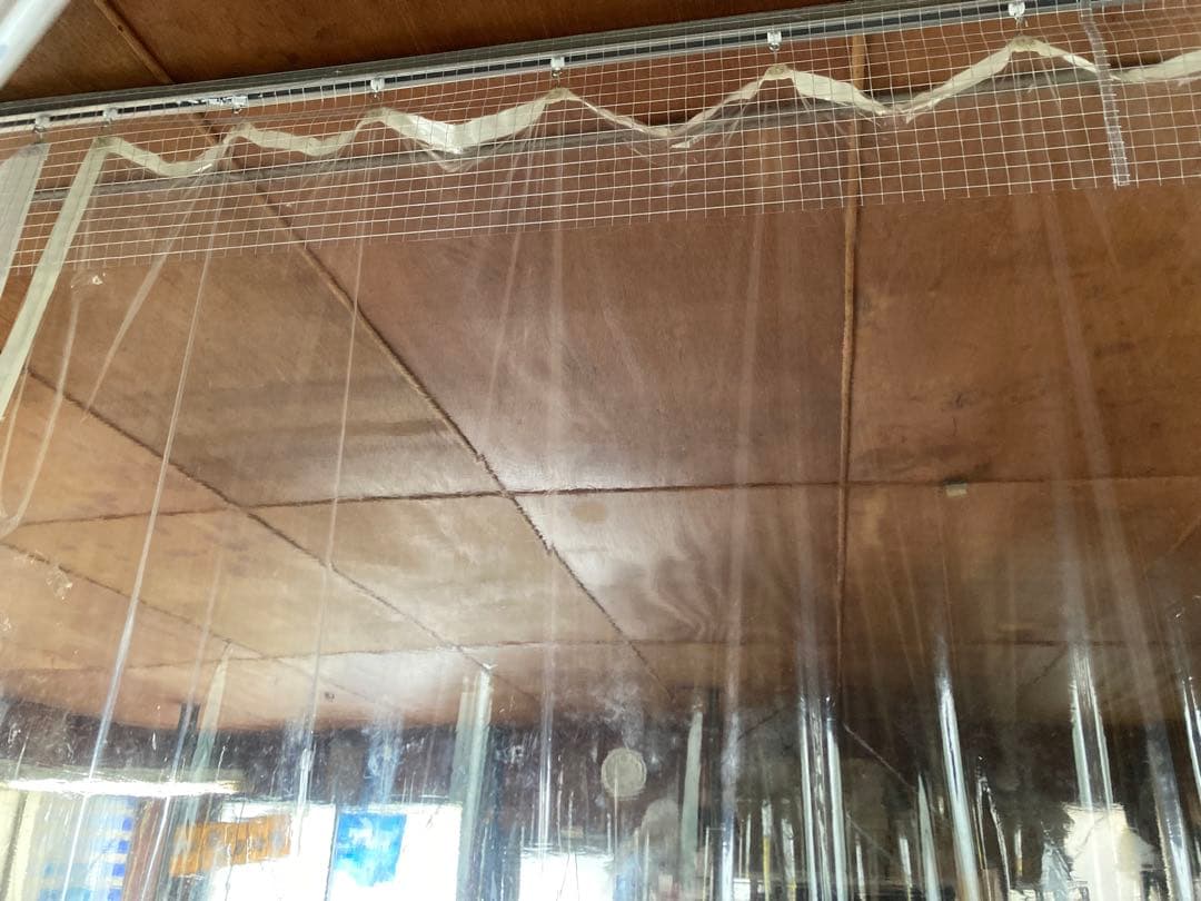 専用　透明ビニールカーテン　0.3㍉ 5.6×2.2 3.5×2.3