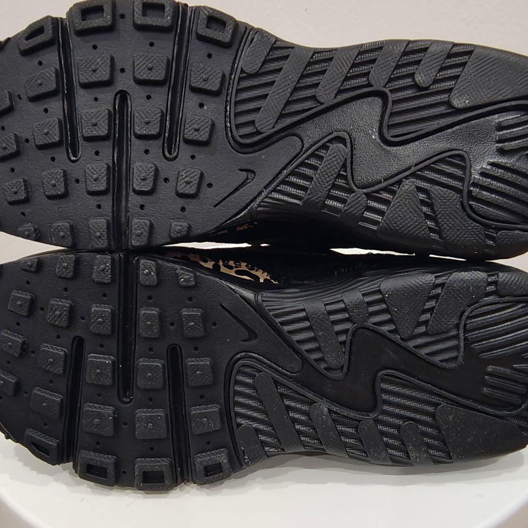 Nike Air Max ナイキ 黒 ブラック レオパード ヒョウ柄 24cm