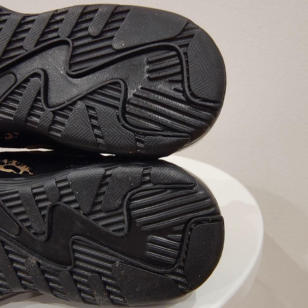 Nike Air Max ナイキ 黒 ブラック レオパード ヒョウ柄 24cm