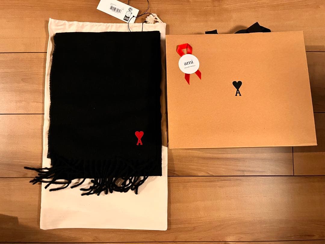 AMIPARIS ウールマフラー【新品】