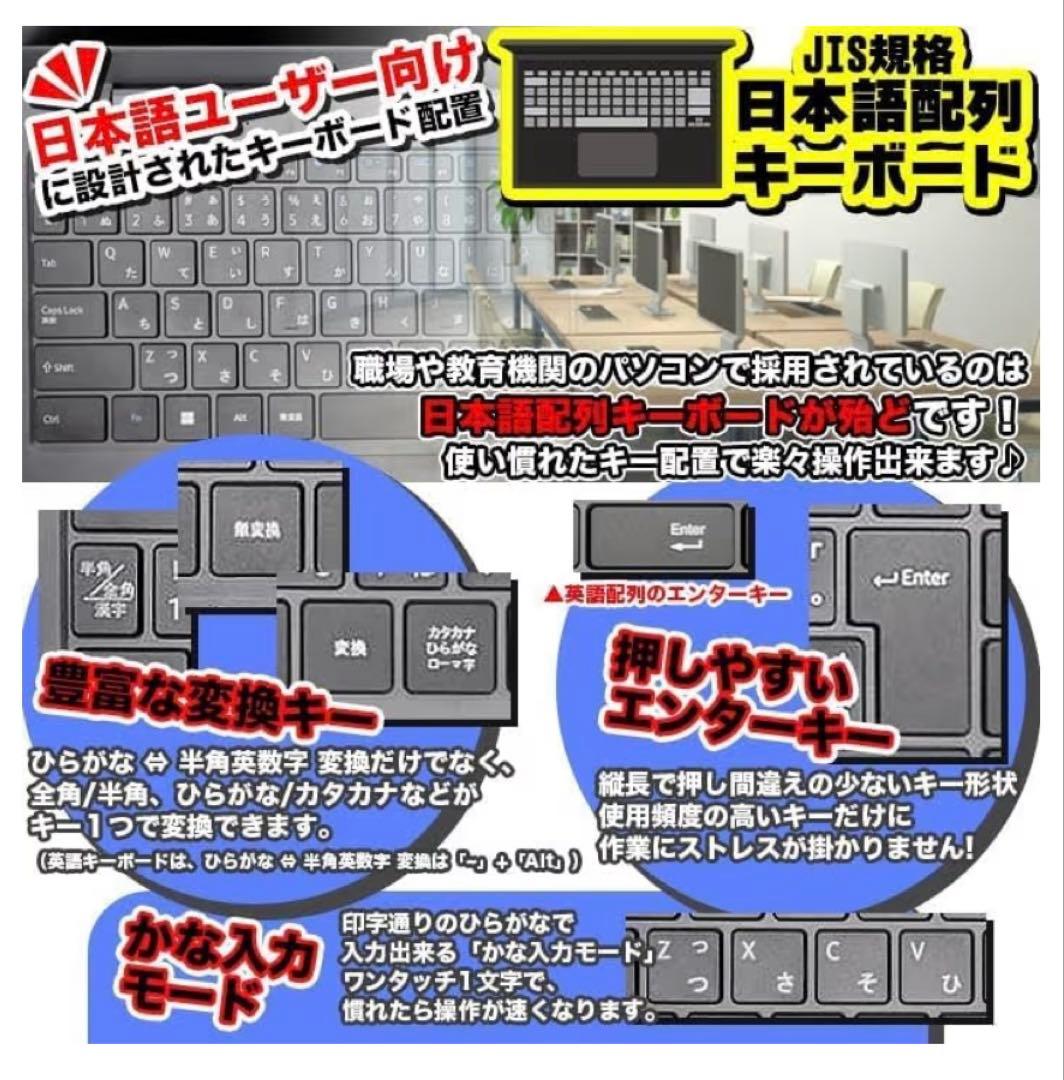 T*S様 pasoul Windows11 ノートメモリ12GB256SSD