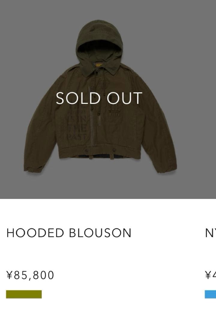 【2/6まで！】HUMAN MADE HOODED BLOUSON